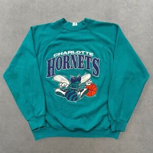 Vintage Charlotte Hornets Sweatshirt NBA Basketball Artex